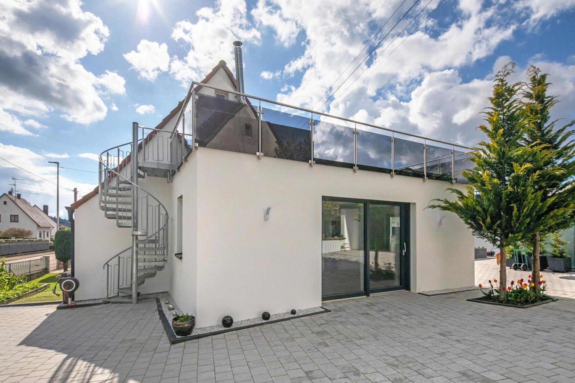 Ferienwohnung Erhardt 군즈부르크 외부 사진